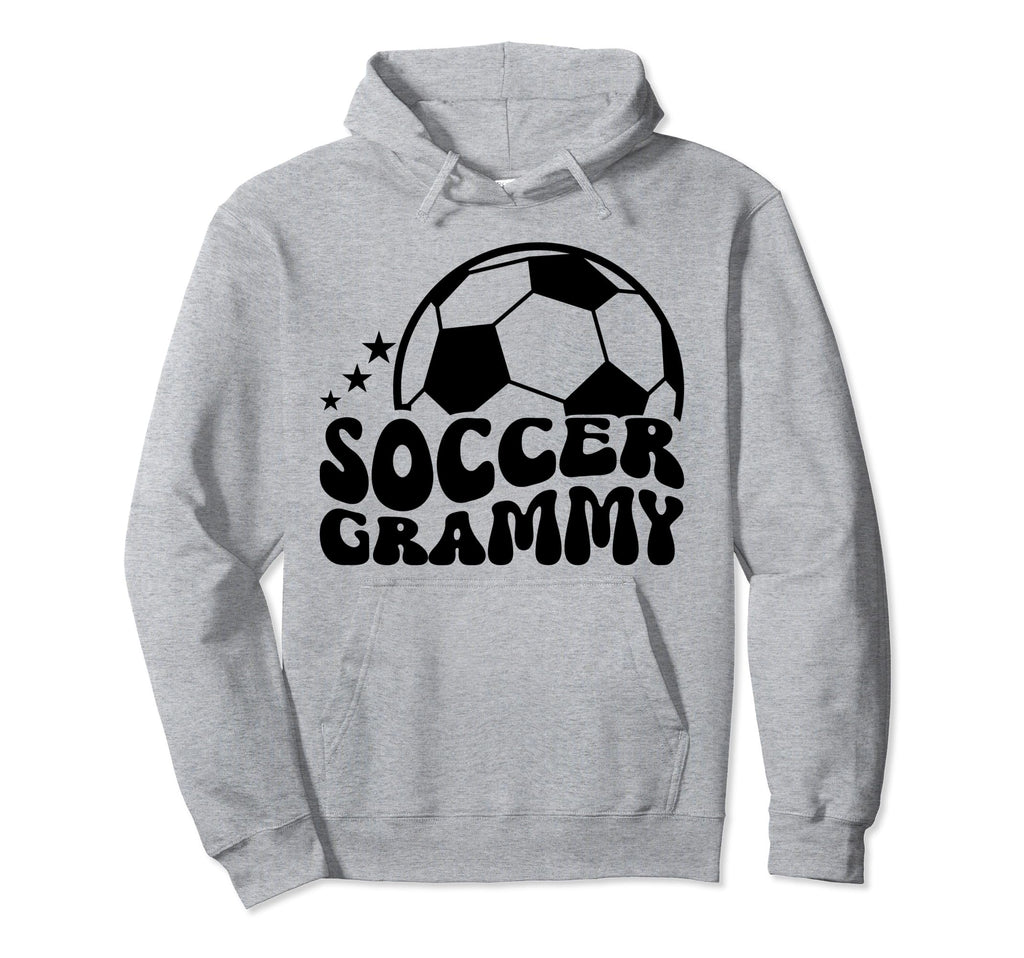Soccer Grammy Groovy Grammy Hoodie - Casual Everyday Wear for Adults