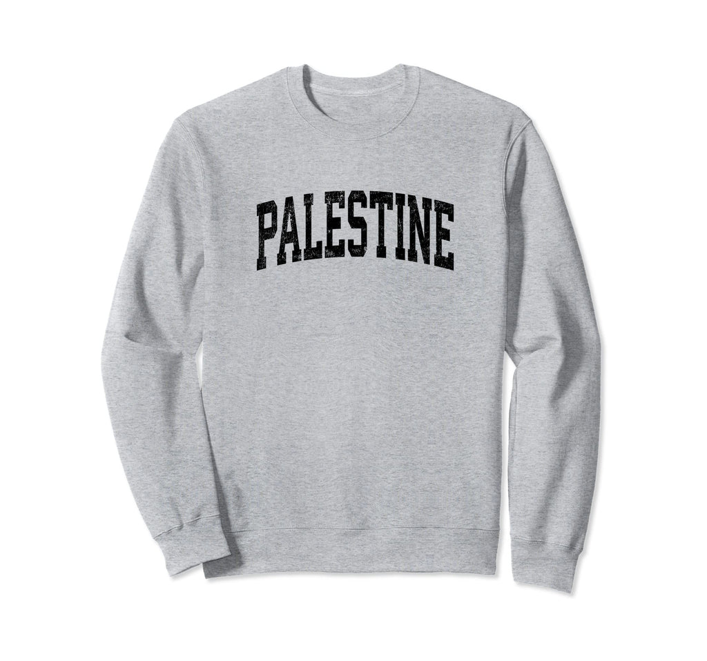 Palestine Texas Tx Athletic Sweatshirt - Casual Everyday Wear Unisex