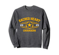 Sacred Heart Crusaders Soccer Sweatshirt - Streetwear Style for Adults