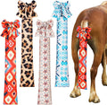 4 Pcs Horse Tail Bag Stretchy 22" Breathable with 2 Strands to Keep Clean and Protected Grooming Supplies