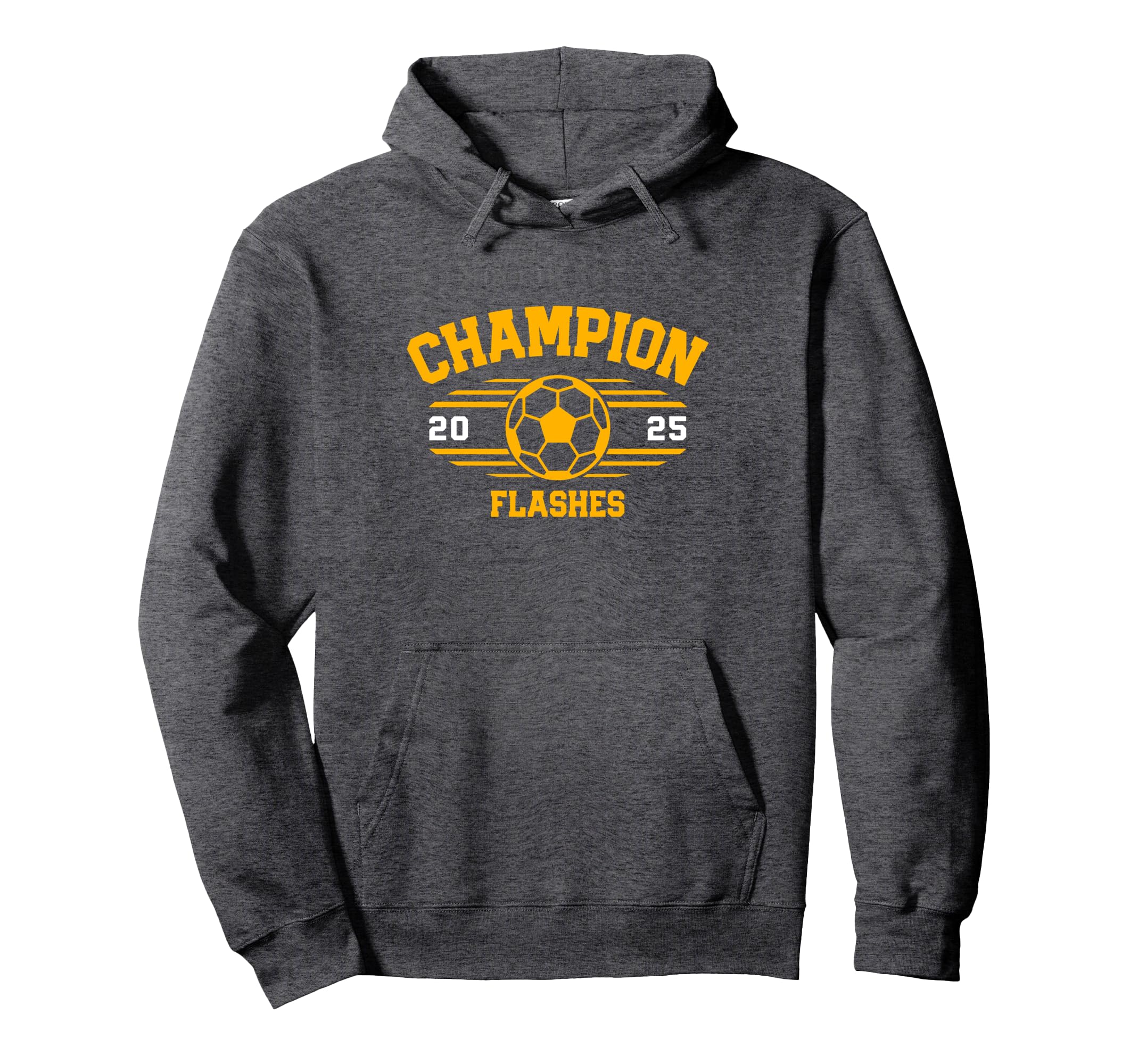 Champion Flashes Soccer Ball 2025 Hoodie - Novelty Apparel Men Women