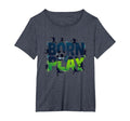 Born To Play Soccer Athlete Passion T-Shirt - Custom Art Print Unisex