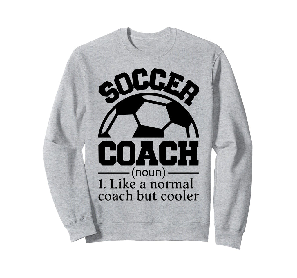 Soccer Coach Sweatshirt - Aesthetic Graphic for Adults