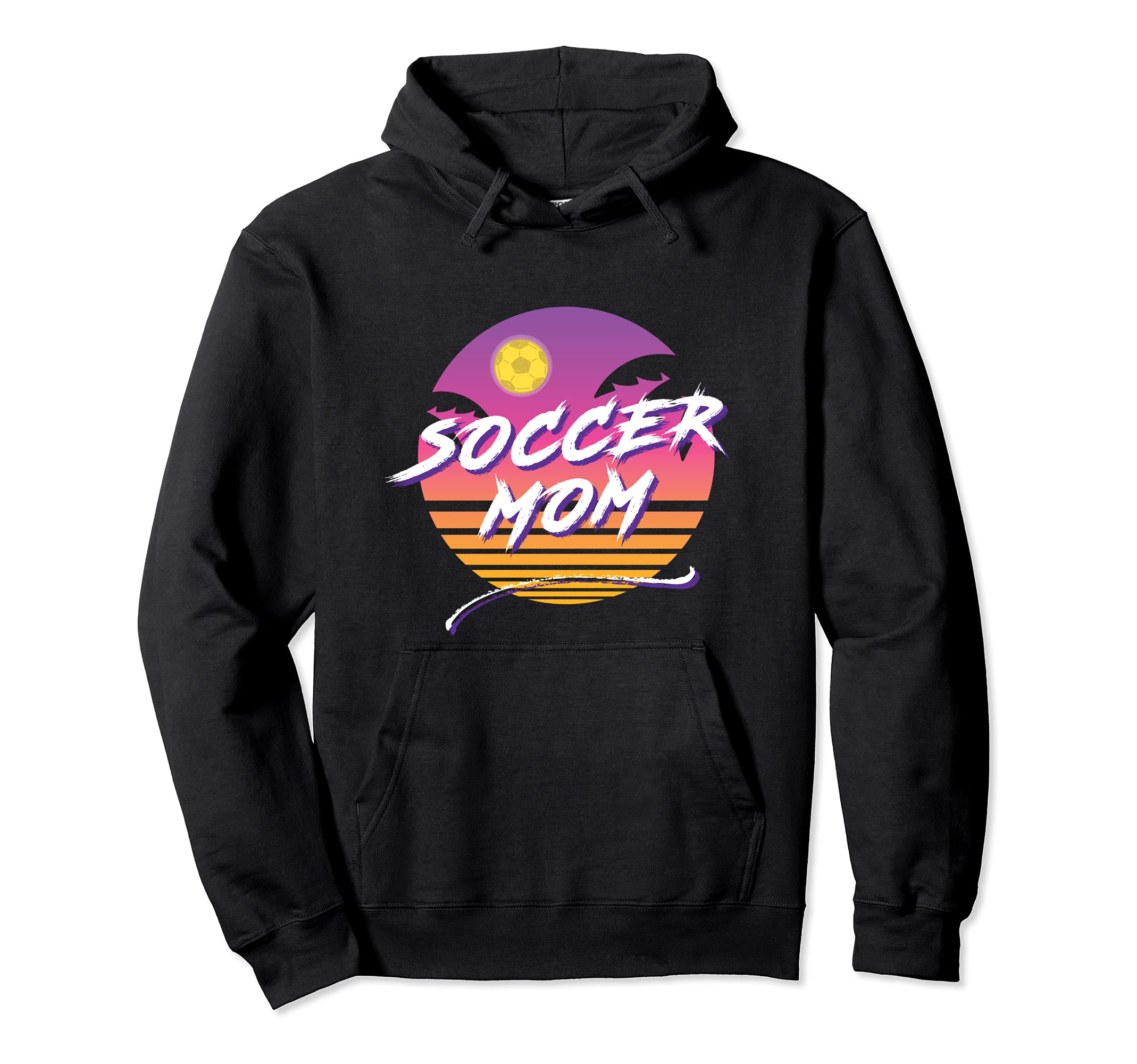 Soccer Mom 80S Vibe Hoodie - Streetwear Style Unisex