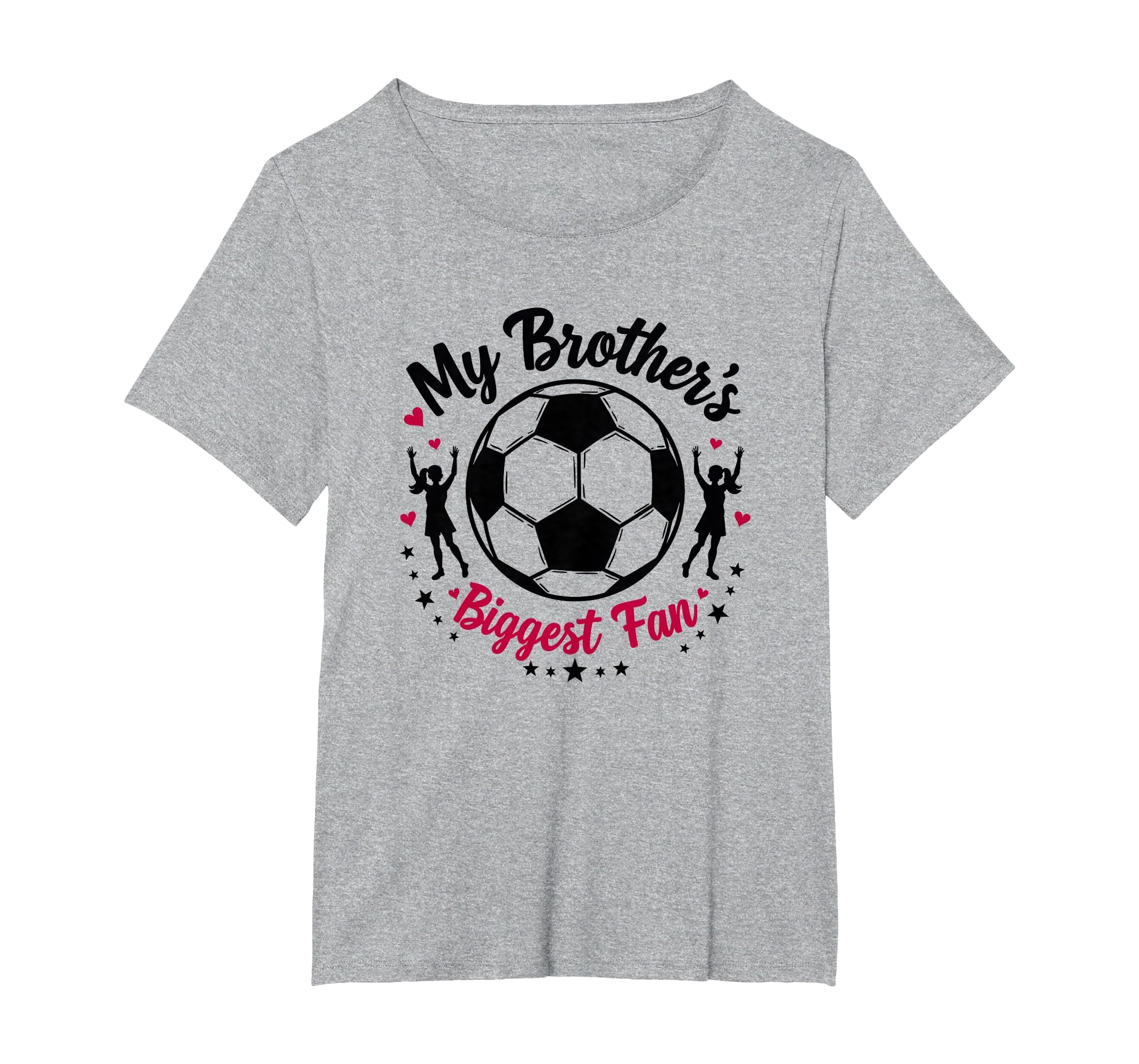 Soccer Sister My Brothers Biggest Fan T-Shirt - Unique Graphic for Adults