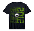2012 Soccer 14Th Birthday Performance T-Shirt - Streetwear Style Men Women