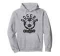 Soccer Cousin Leopard Cheetah Trendy Hoodie - Novelty Apparel Men Women