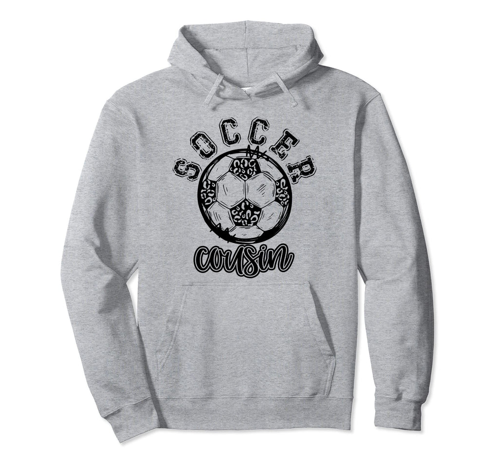 Soccer Cousin Leopard Cheetah Trendy Hoodie - Streetwear Style Unisex