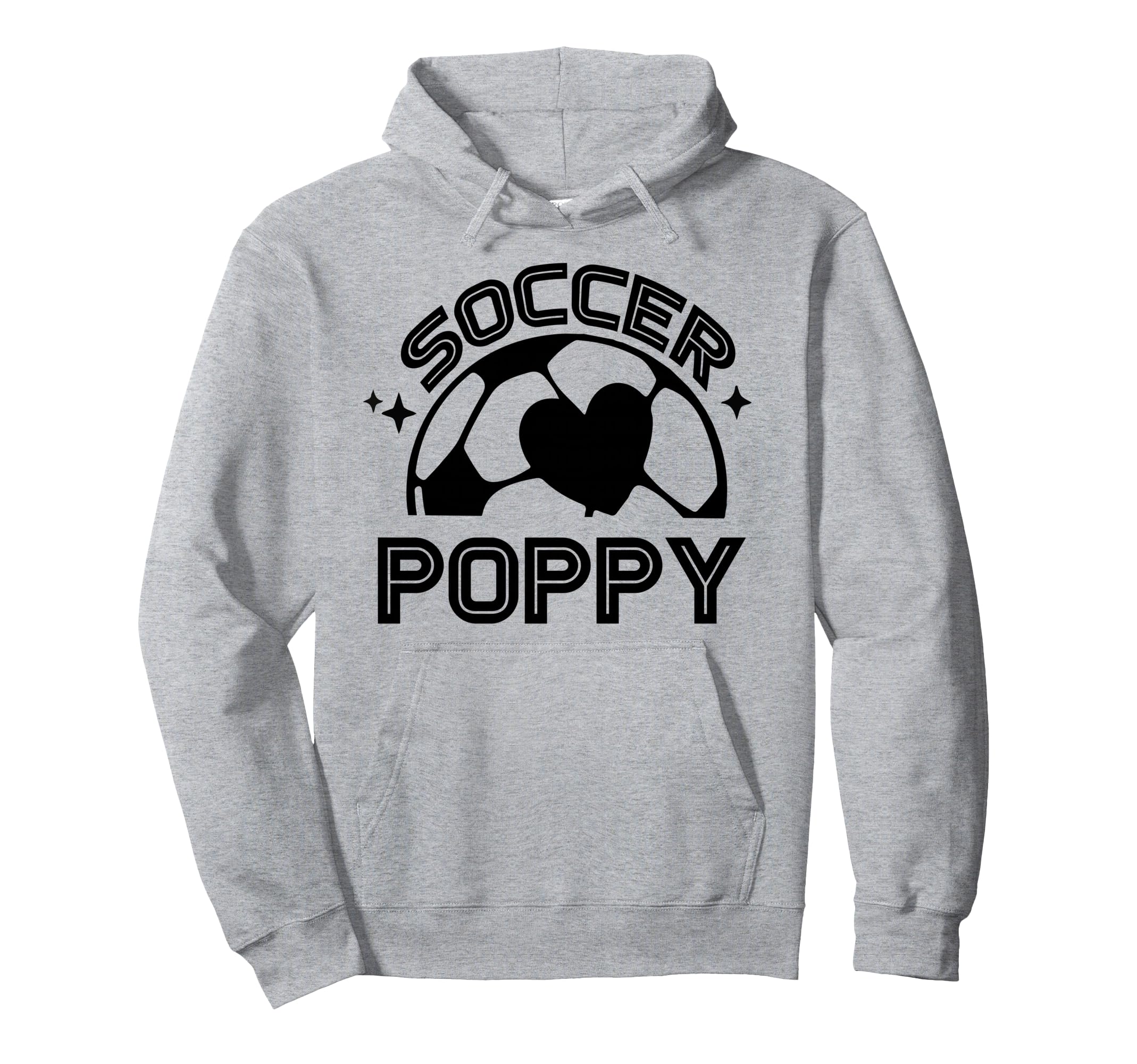 Soccer Poppy Funny Ball Poppy Hoodie - Minimalist Print Men Women