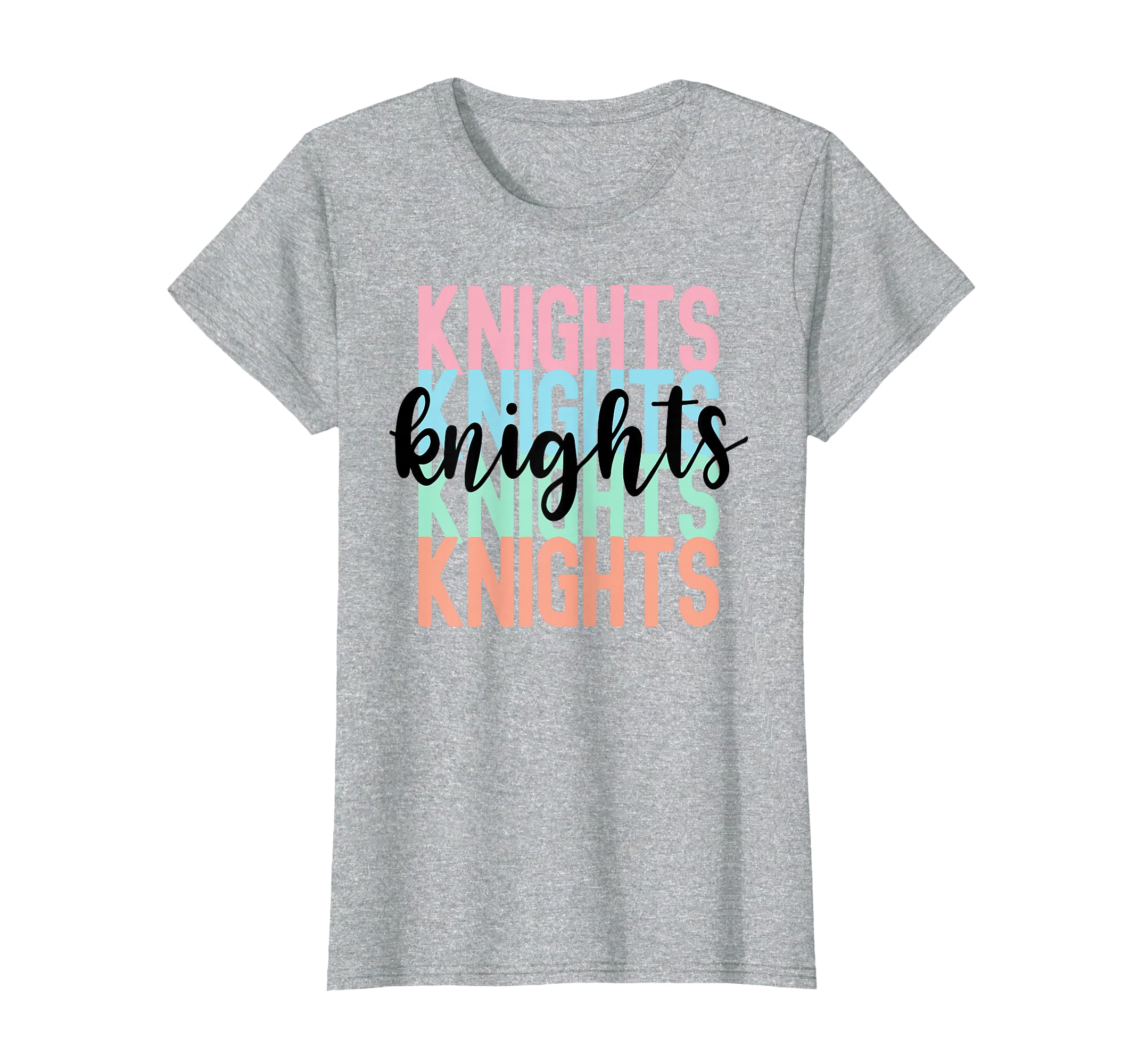 Knights Team Mascot School Spirit Game T-Shirt - Trendy Graphic for Adults