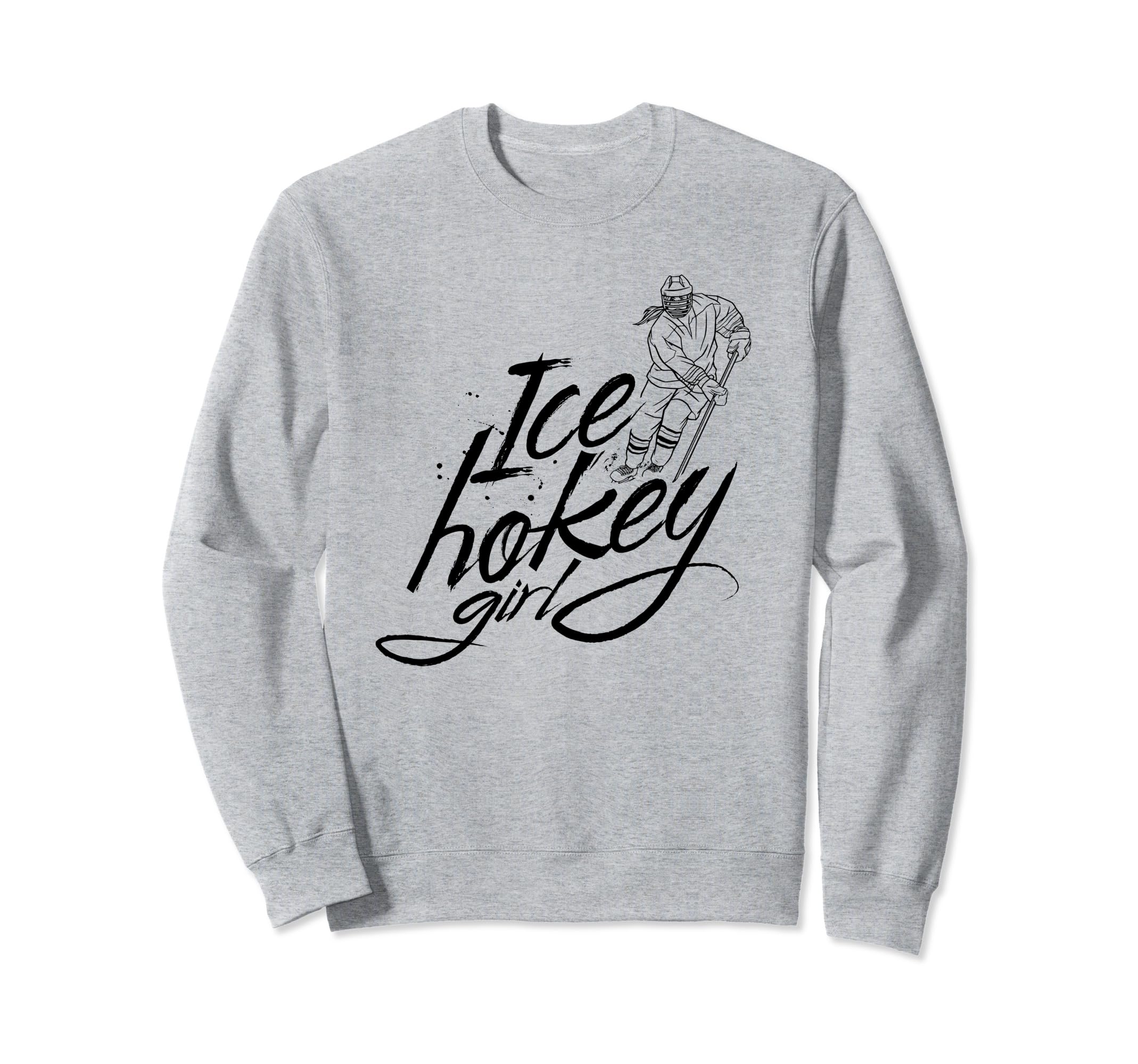 Ice Hockey Player Coach Team Hobby Sweatshirt - Trendy Graphic for Adults