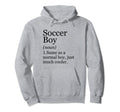 Soccer Definition Funny Sarcastic Hoodie - Fun Novelty Design Unisex