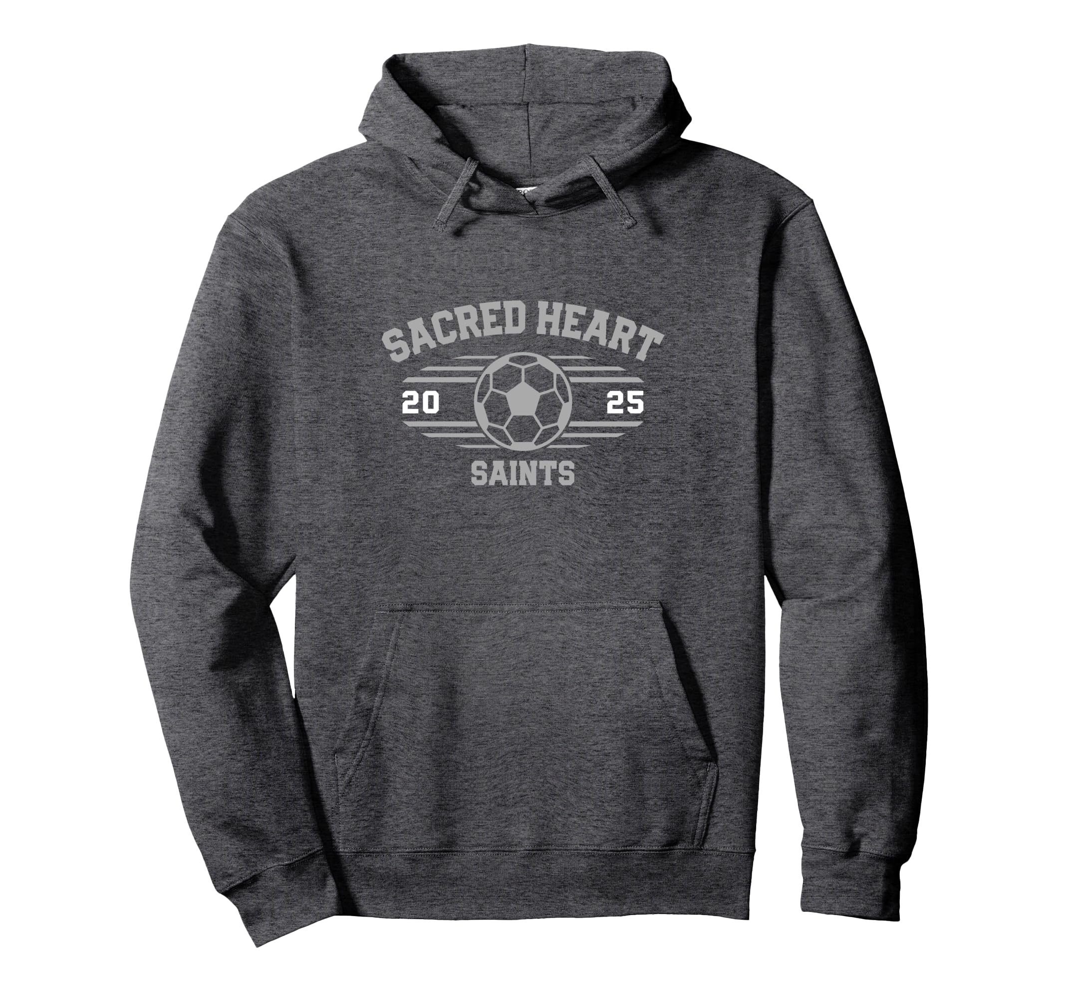 Sacred Heart Saints Soccer Ball 2025 Hoodie - Novelty Apparel Unisex