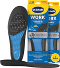 Dr. Scholl's Work All-Day Superior Comfort Insoles with Massaging Gel - Designed for Men & Women with Hard-Working Feet, Eliminates Sore Muscles and Tired Legs, Arch Support Inserts with Odor Control