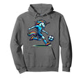 Footballer Unicorn Fans Soccer Team Hoodie - Graphic Print for Adults