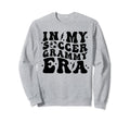 Soccer Grammy Groovy Soccer Grandma Sweatshirt - Custom Art Print Unisex