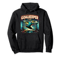 Soccer Goalkeeper Heart Hoodie - Graphic Print Unisex