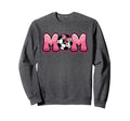 Soccer Mom Coquette Bow Game Sweatshirt - Casual Everyday Wear Men Women