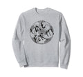 I Live Soccer Or Football Play Sweatshirt - Graphic Print for Adults