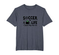 Soccer Is Life I Just Pay It Mens Big T-Shirt - Minimalist Print Men Women