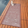 Keen Home Design Terrace Outdoor Runner Rug - 2x10 Washable Indoor/Outdoor Rug for Patio, Kitchen, Balcony, Beach, Garden, Deck and Porch, Size: 2'2"x9'11"