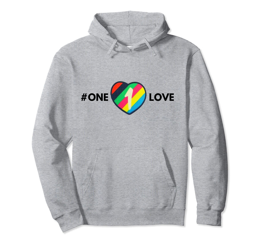 One Love Soccer Football Lgbtq Hoodie - Fun Novelty Design for Adults