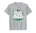 Proud Soccer Dad Cheering Sideline T-Shirt - Trendy Graphic Men Women