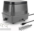 AquaMiracle Linear Air Pump, 635/950/1600/4000GPH Pond Bubbler Septic Air Pump, Energy-Efficient Pond Aerator for Outdoor Ponds, Aquariums, Hydroponics, Waste Treatment
