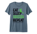 Eat Sleep Soccer Repeat Soccer Sports T-Shirt - Streetwear Style Men Women