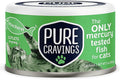 Wet Cat Food Canned Mackerel Cutlets in Gravy, Every Catch is Mercury Tested, Moist Can Fish for Cats, Grain-Free, Protein, Non-GMO, Pack of 12