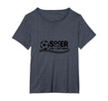 Soccer Is Life Life I Just Drive T-Shirt - Novelty Apparel for Adults