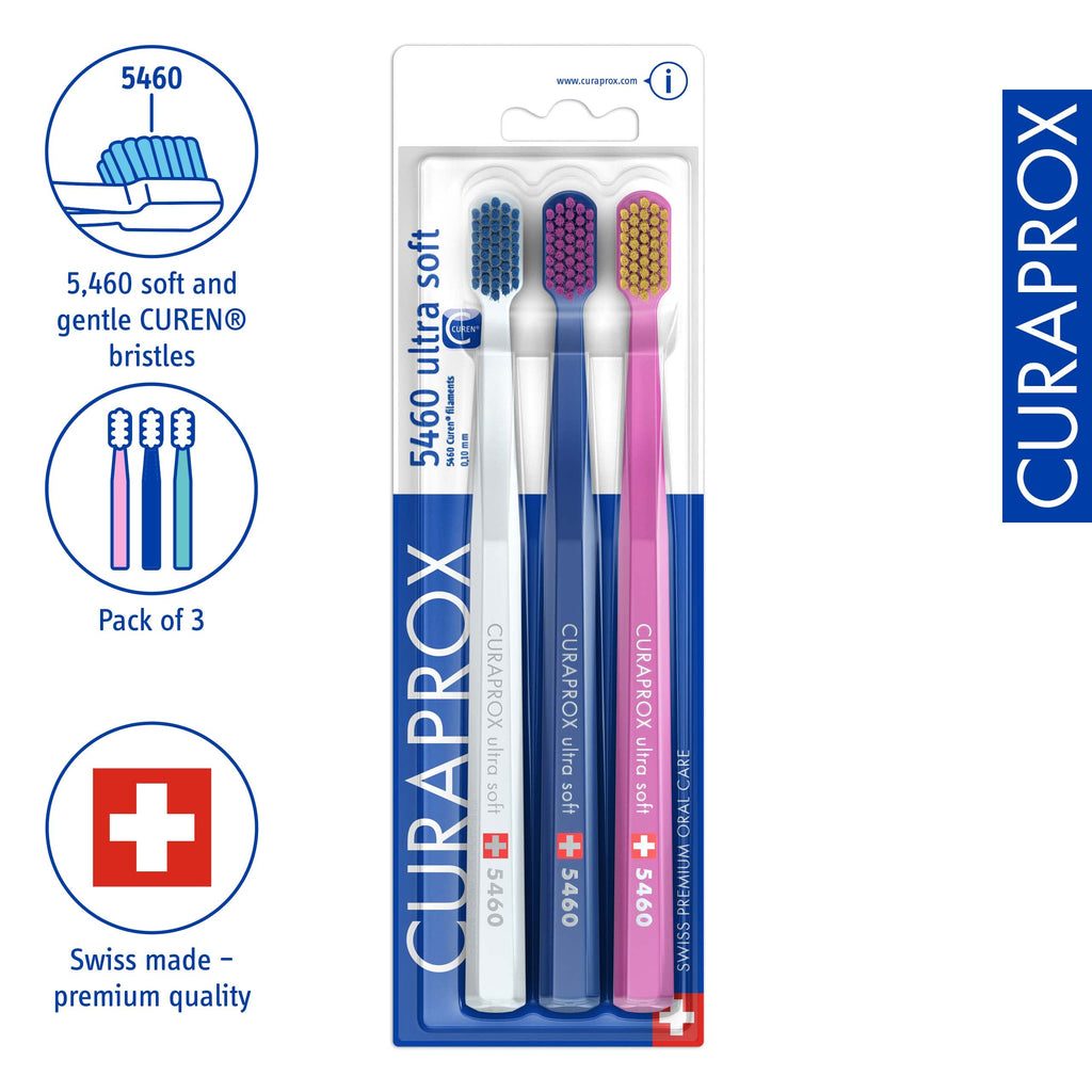 Curaprox 5460 Ultra Soft Toothbrush | Gentle Cleaning