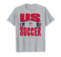 U S Soccer 1985 Gray Uswnt Officially T-Shirt - Graphic Print Unisex