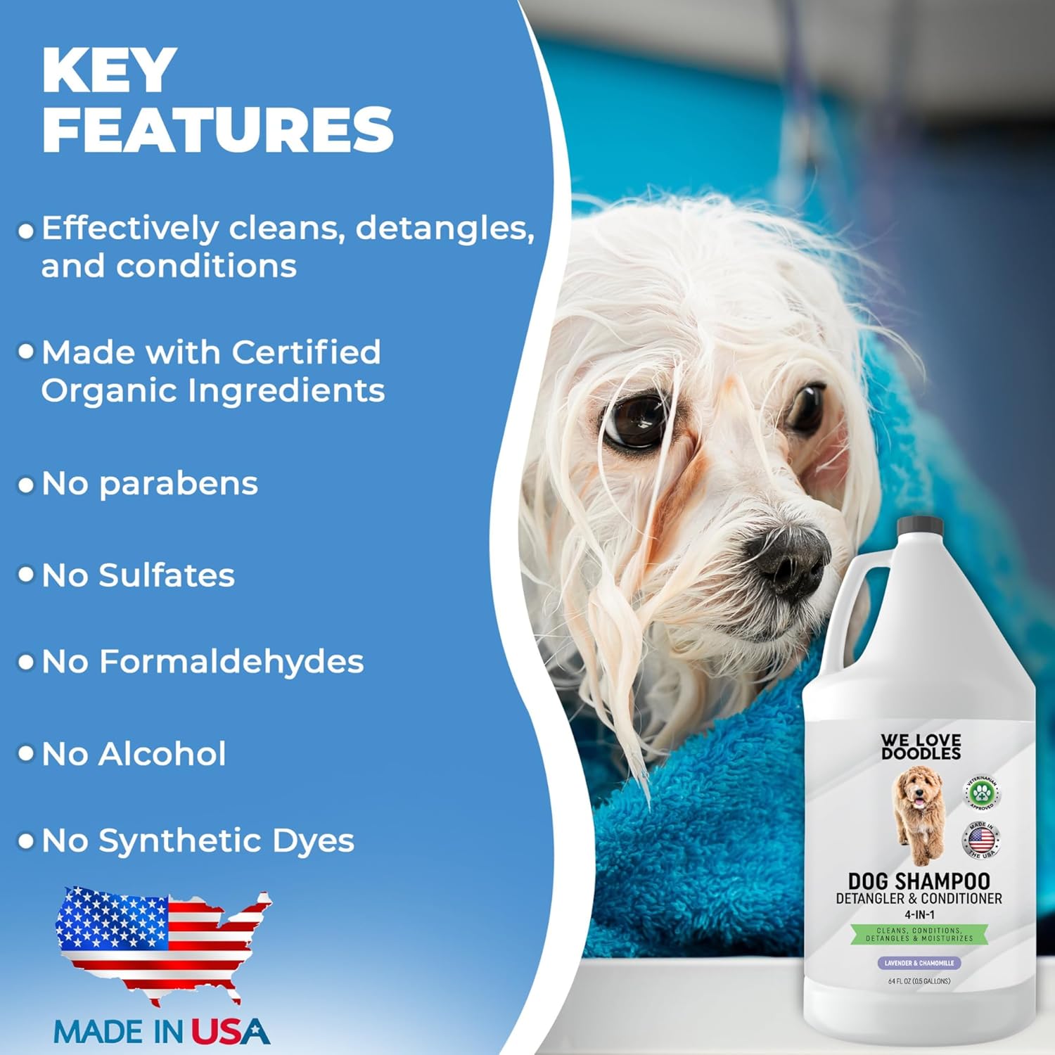 Dog Shampoo Half-Gallon