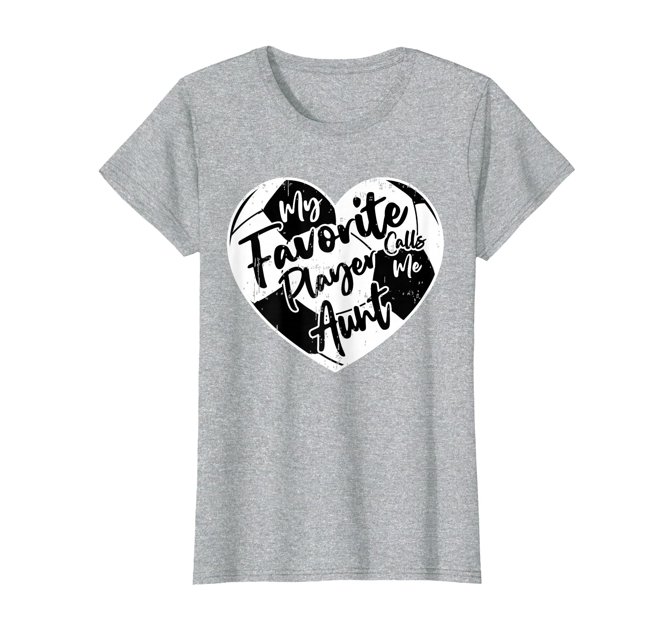 Funny My Favorite Player Calls Me Aunt T-Shirt - Unique Graphic for Adults