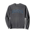 Augusta Maine Me Sports Navy Sweatshirt - Graphic Print for Adults