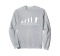 Soccer Player Evolution Funny Soccer Sweatshirt - Trendy Graphic Men Women