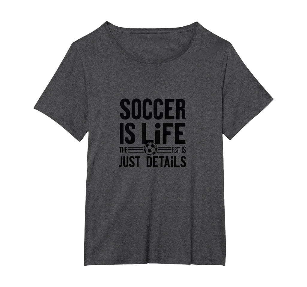 Soccer Is Life Soccer Dads Sporty T-Shirt - Unique Graphic Men Women