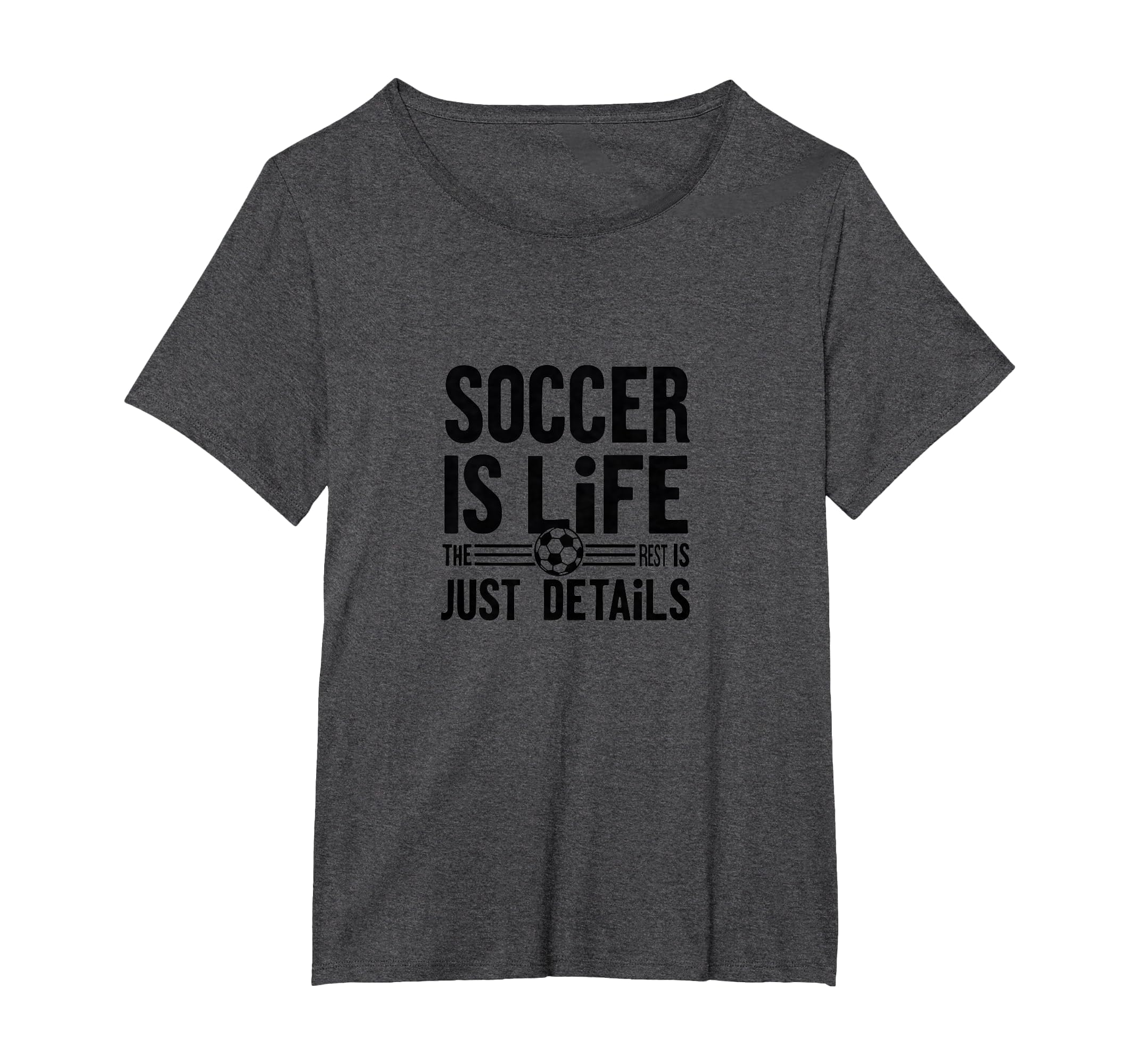 Soccer Is Life Soccer Dads T-Shirt - Casual Everyday Wear for Adults