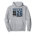 Soccer Senior Night Soccer Senior 2026 Hoodie - Novelty Apparel Unisex