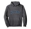 Hopkins Minnesota Mn Sports Navy Hoodie - Fun Novelty Design for Adults
