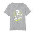 Born To Play Soccer Womens T-Shirt - Casual Everyday Wear for Adults