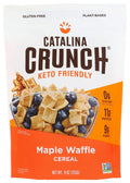 Catalina Crunch Maple Waffle Cereal, Keto Friendly, 9 oz, Pack of 6
