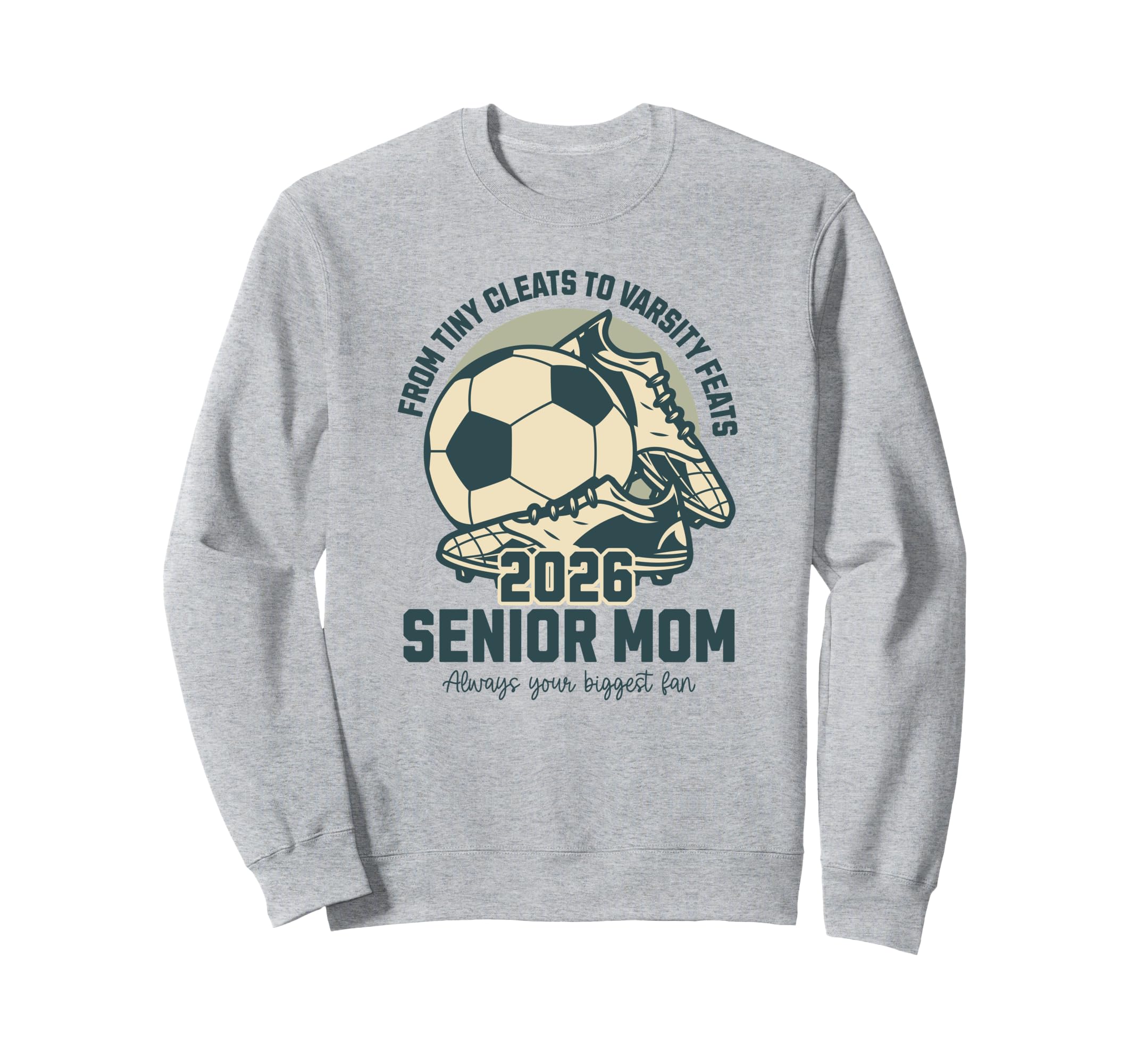 Soccer Senior Mom 2026 Tiny Sweatshirt - Fun Novelty Design Men Women