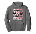 Soccer Mama Coquette Bow Soccer Mom Hoodie - Fun Novelty Design Unisex