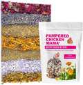 Pampered Chicken Mama Best Eggs Ever! Nesting Herbs for Chickens (1.25 Pounds) Calcium Supplement for Chickens | Chicken Feed Supplies, Hen Treats for Coops