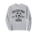 Soccer Mom Squad Gifts Hoodie - Novelty Apparel Men Women