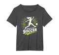 Born To Play Soccer Womens T-Shirt - Fun Novelty Design Unisex