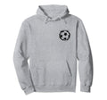 Soccer Player Ball Sports Hoodie - Minimalist Print Men Women