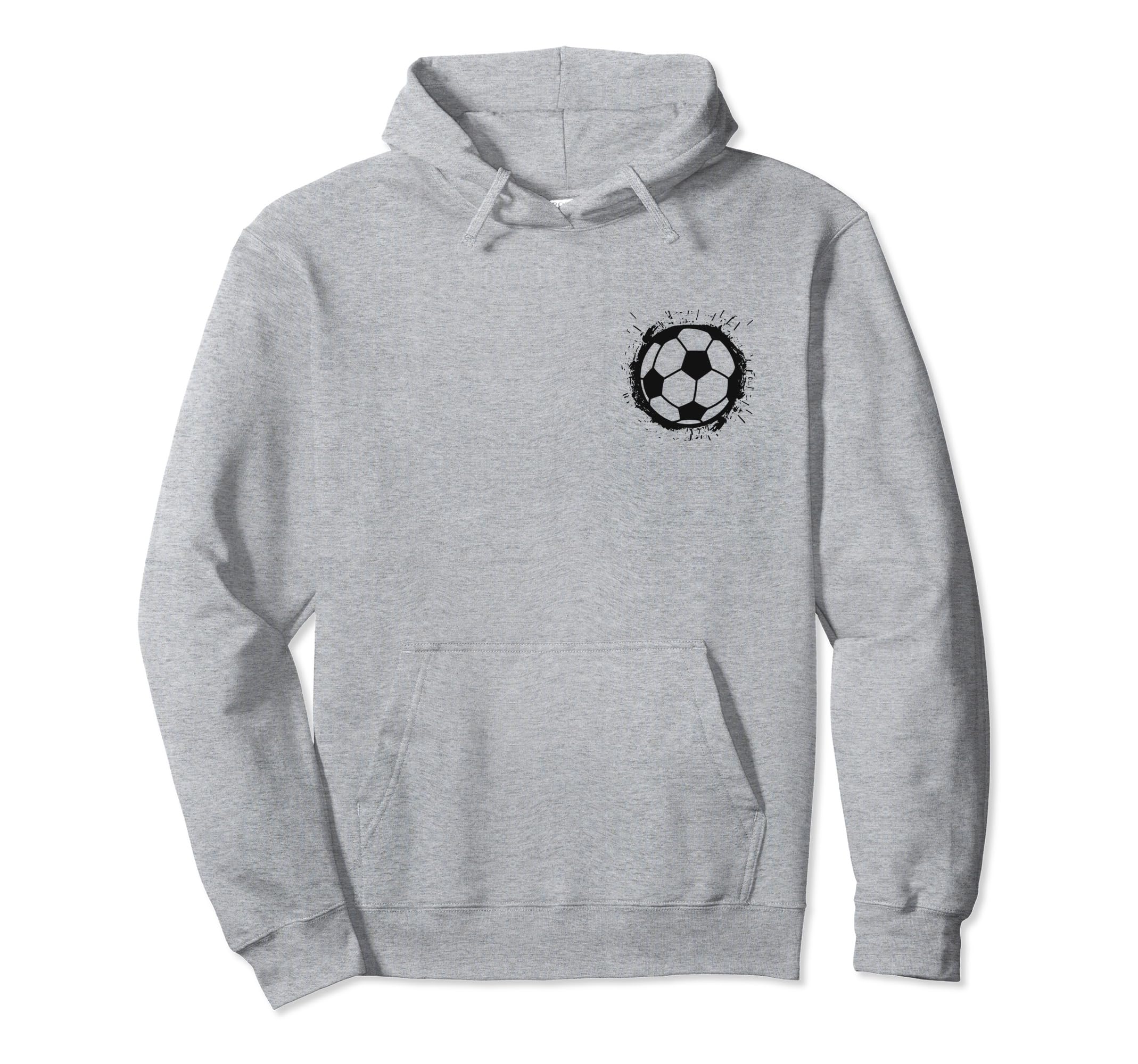 Soccer Player Ball Sports Hoodie - Minimalist Print Men Women